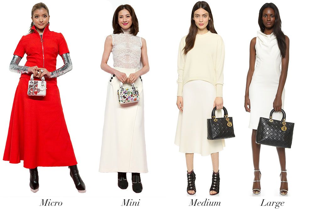 A Complete Guide to the Lady Dior Price Sizes Features  More  Luxe  Front
