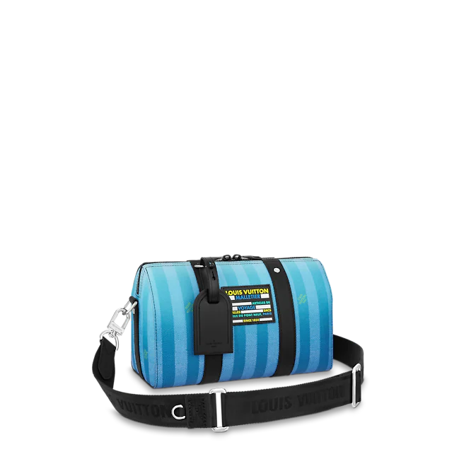 Túi xách LV City KEEPALL màu xanh